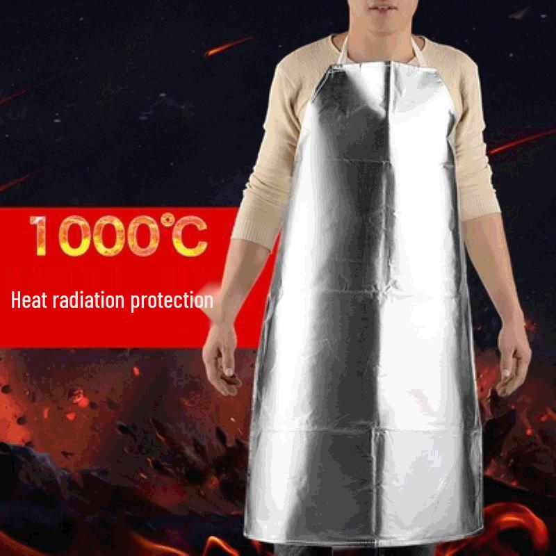 Custom Aluminum Foil Apron: Heat-Resistant, Flame-Retardant, Anti-Splash Clothing