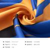 Spring Elegant Contrasting Color Small Square Scarf Women's High-end Sense Professional Scarf Commuting Simple Simulation Silk Scarf