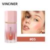 Liquid Face Blush Cheek Rouge Natural Smooth Cheek Blusher Rouge Pigmented Blusher Long Lasting Creamy Face Makeup Cosmetic
