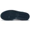 Мужские кроссовки Air Jordan 1 Mid Armory Navy Blue Black White 554724-411
