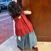 Summer Girls Sweet Pleated Sleeveless Cami Top Set Cute Doll Shirt Two Piece Outfit