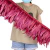 10-12inch Premium Rooster Tail Feathers Trim Dress Decor Carnival Costume Accessories 1Yard Orange Bulk Cock Feather Supplies