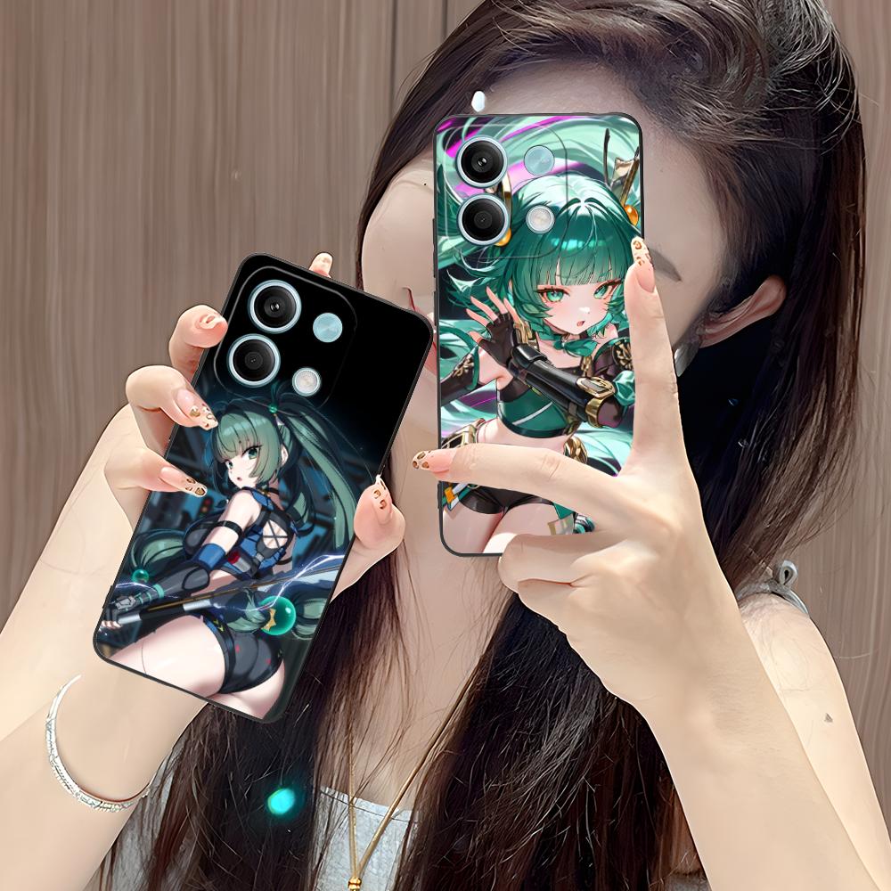 Чехол для телефона Zenless Zone Zero QingYi для POCO F7 F6 F5 F4 F3 F2 Pro GT C75 C71 C65 C61 C40 Pro Ultra с яркой печатью