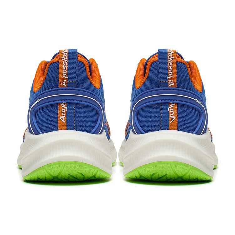 Li Ning Kids Starry Sky Lightweight Shock Absorption Non-Slip Low-Top Running Shoes Kids Running Shoes Blue White YKFT062-1