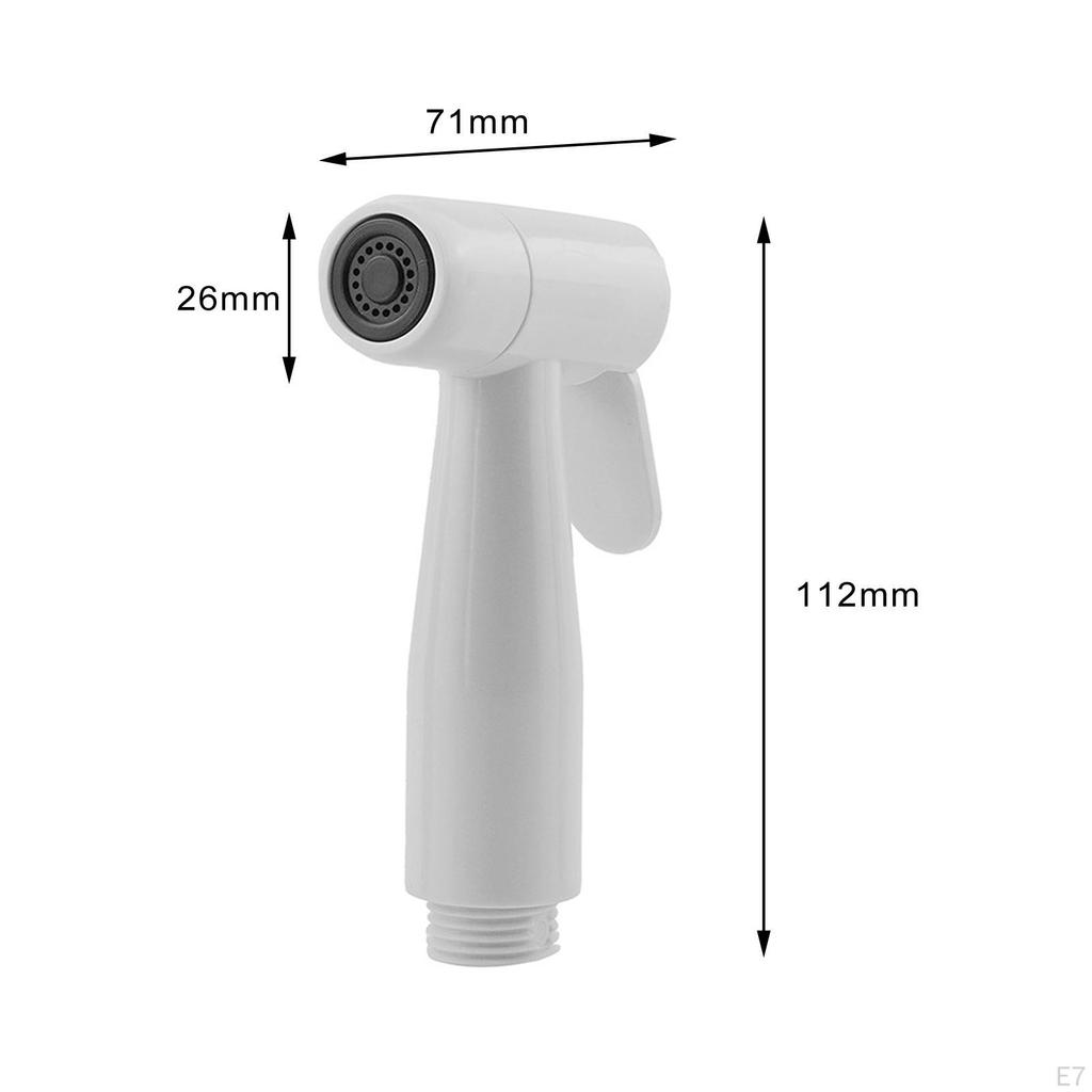 Bidet Toilet Sprayer Head Rustless Handheld Cloth Bathroom Diaper for Kitchen