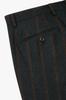 MAN ON THE BOON [Drogo] One-Pleat Stripe Suit Pants_Charcoal 4714352009