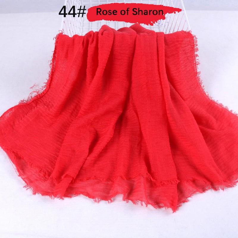 Lightweight Sun Shade Scarf Women UV Protection Beach Wrap 170x90cm Plain Weave Multi Color