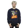 Disney Mens Toy Story Buzz Lightyear Space Sweatshirt