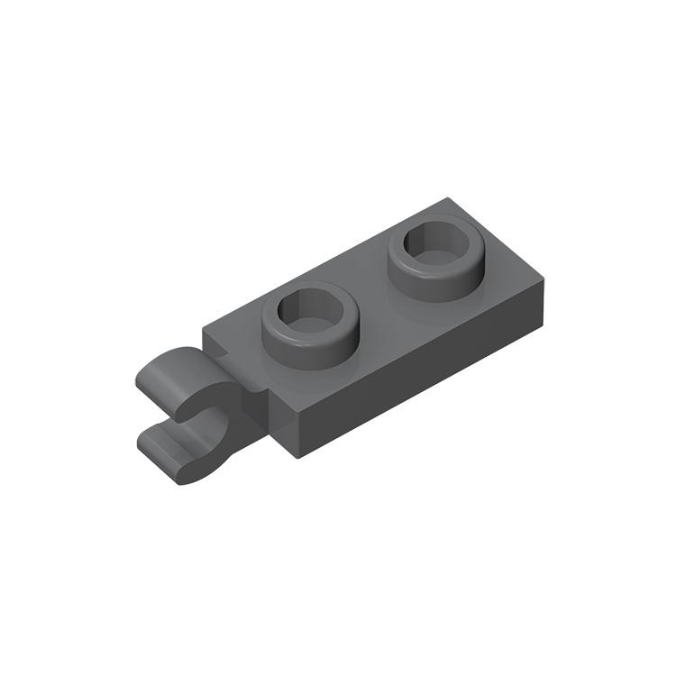 Свинья Радуга Детали MOC 63868 42923 Пластина Специальная 1 x 2 с Зажимом Горизонтально на Конце Строительные Блоки DIY Совместимый Техно Игрушка