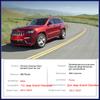 Крышка дверной ручки из углеродного волокна для Jeep Grand Cherokee WK2 2011 2012 2013 2014 2015 2016 2017 2018 автомобильные аксессуары