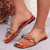 Женские летние тапочки, уличные шлепанцы, балетки, новые красочные корейские сандалии, туфли без застежек, большой размер 35-43, mujer verano zapatos