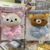 Милая мультяшная плюшевая резинка для волос Rilakkuma - Аксессуар для хвоста и пучка для девочек