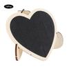10Pcs Heart‑Shaped Blackboard Art Craft Display Message Board Wedding Decoration Ornament