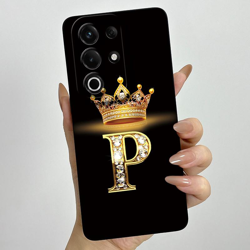 Чехол для itel S25 Ultra S686LN Роскошные Буквы Короны Матовый Мягкий Силикон Защитная Задняя Крышка для ItelS25 S 25 Ultra 5G Fundas