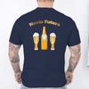 Retro Style Spanish Mens Team Groom Matching Tees Fashion Beer Graphic TShirts Male Wedding Bachelor Party Group Matching Tops