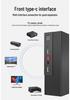 Мини-ПК Хост: Компактный HTPC для домашнего офиса и игр, портативный микрокомпьютер для малых промышленных применений