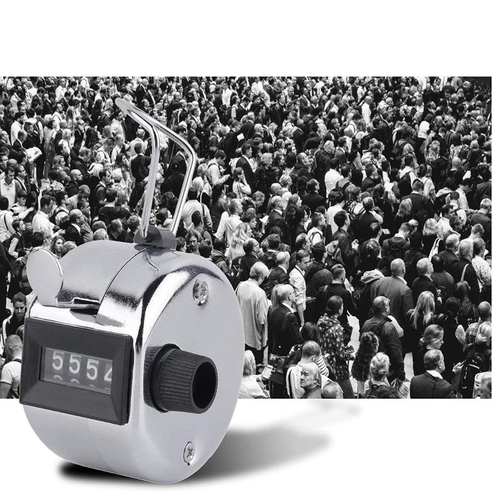 2 шт. Портативный ручной счетчик с 4-значным номером для гольфа