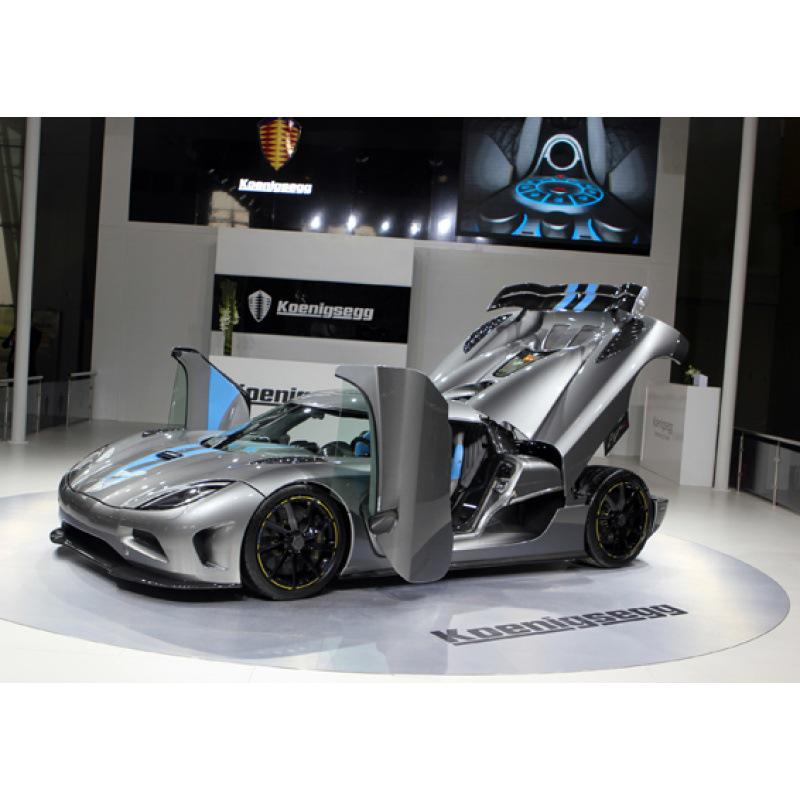 Koenigsegg Luxury Car Poster - Framed Wall Art Decoration