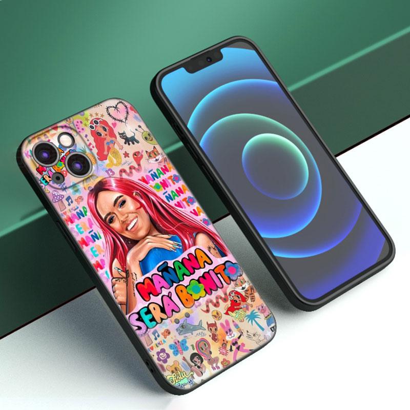 Чехол для телефона Karol G Manana Sera Bonito для Apple iPhone 12 13 Mini 11 14 15 Pro Max 7 8 X XR XS SE 2020 2022 черный силиконовый чехол