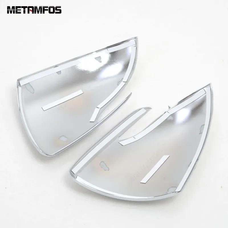 Rearview Side View Mirror Cover Trim For Hyundai Elantra Avante 2016 2017 2018 Chrome Protector Exterior Accessories