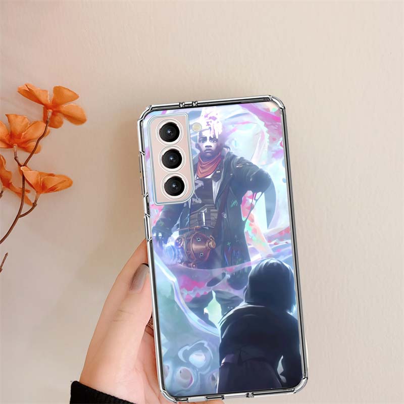 Чехол для телефона L-LOL Ekko Arcane Jinx для Samsung S24 FE Galaxy S22 S25 Ultra S25 Edge S21 S23 FE S20 S10 Plus Защитная крышка Shell Coque Cle
