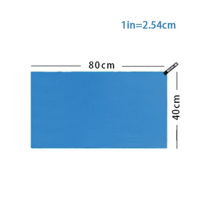 Полотенце из микрофибры для занятий спортом, ванной, тренажерным залом, быстросохнущее, для путешествий, плавания, кемпинга, пляжа