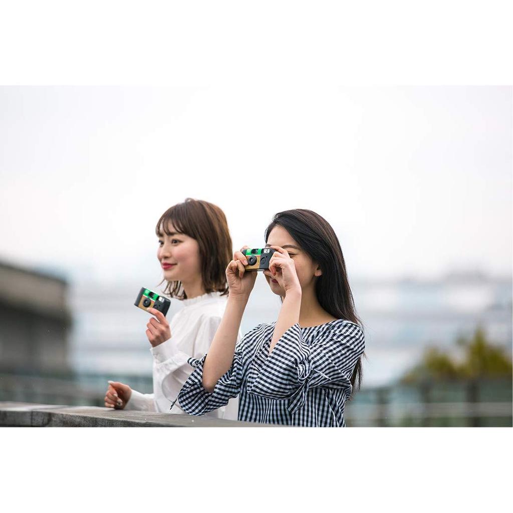 FUJIFILM QuickSnap Camera Simple Ace 27 Shots Standard Type - Classic Design Disposable Camera