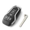 KEYYOU For 2015 2016 2017 Ford F-150 Explorer Edge Mustang Fusion Fob 3/4/5 Buttons Remote Smart Car Key Shell Case