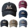 Adjustable Cat Baseball Cap Cool Cat Sun Hat Fashionable Feral Trucker Hat Unisex Styles