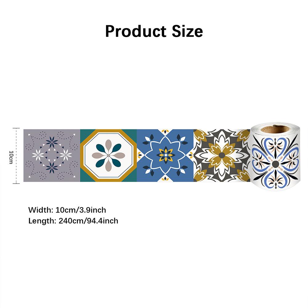 Самоклеящаяся настенная плинтусная граница, наклейка на обои, домашний декор, самоклеящаяся линия талии