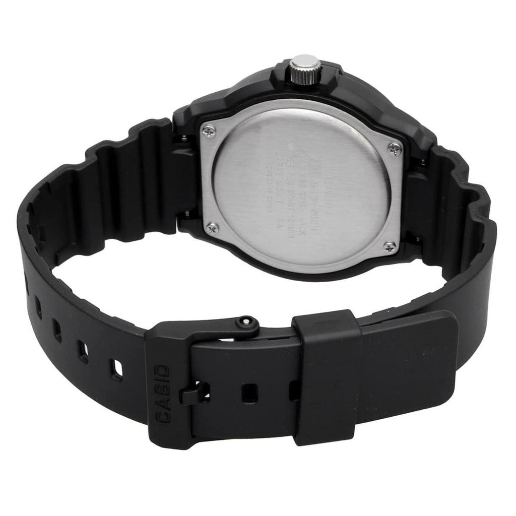 [CASIO] STANDARD Quartz Watch MRW-200H-1B2V Men's Black Overseas Model [Parallel Import]