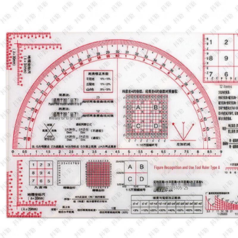 Tactical Military Map Reading and Coordinate Rulers