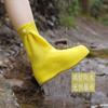 Waterproof Rain Shoe Cover Heightened and Thickened Portable Adult Wear-resistant Water Shoes Outdoor Student High Tube Foot Cover Non-slip Boots