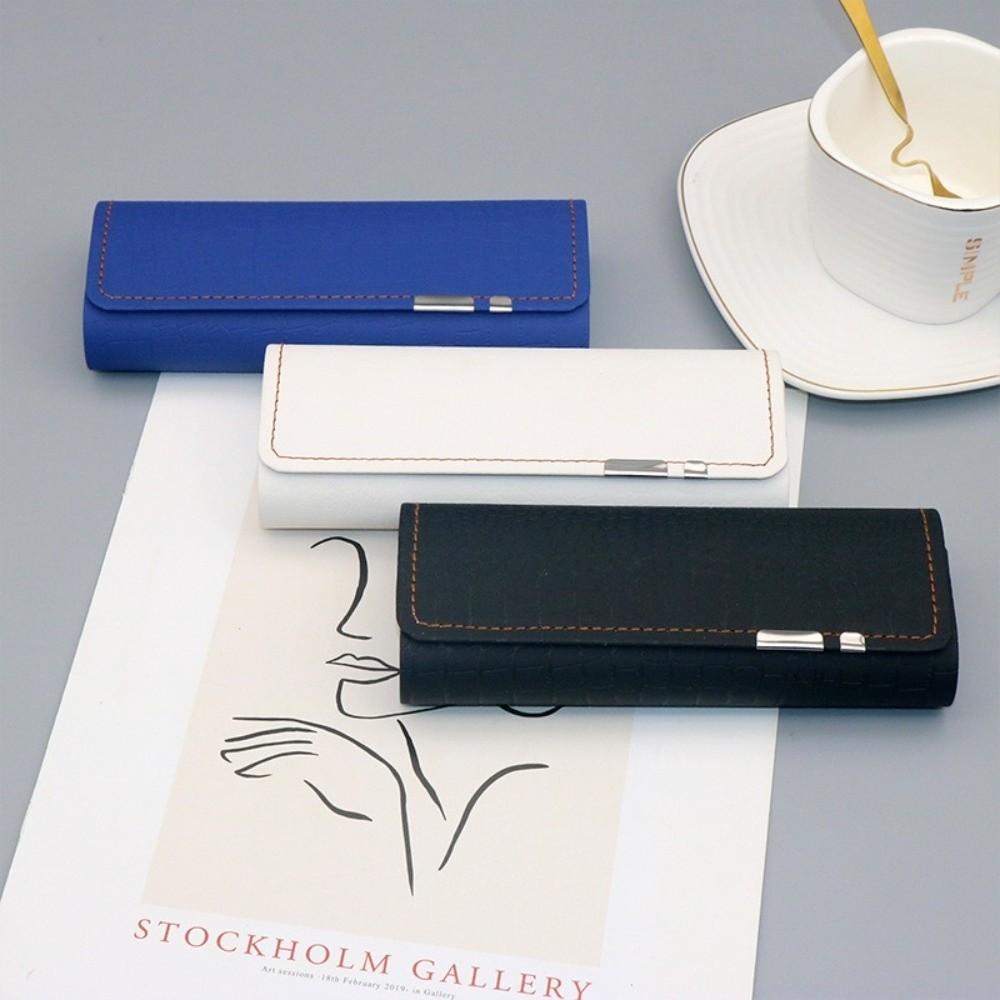 PU Leather Glasses Case Anti-Pressure Glasses Storage Box New Sunglasses Case Men Women