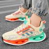 2025 Новая повседневная мужская обувь, подростковые амортизирующие кроссовки для бега, дышащая спортивная обувь для мужчин с подошвой из попкорна