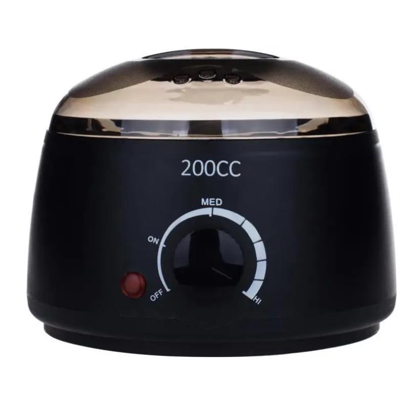 Подогреватель парафина 200cc/500cc Мини-нагреватель воска для ног Мини-СПА Ручная машина для депиляции тела Инструмент для удаления волос