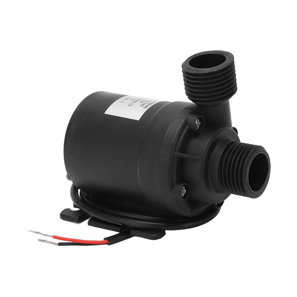 Бесщеточный водяной насос постоянного тока 24 В, погружной, расход 800 л/ч, 9500 об/мин, водонепроницаемый IP68 для пруда, аквариума, рыбного Т