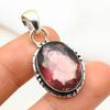 Pink Tourmaline Jewelry, 925 Solid Sterling Silver Gemstone Pendant, Handmade Jewelry, For Memorial Day