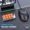 Macro Programmable Mini Keyboard with RGB Backlit 8 Key Hot-swap DIY One Handed Gaming Mechanical Keypad PC Accessories