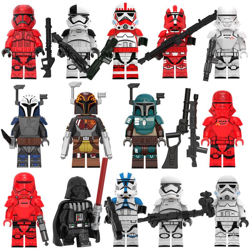 Star Wars Series 14PCS Building Block Figures, Darth Vader Order Execution Squad, Small Particle Construction Toy Set