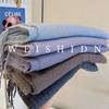 Versatile Fringed Solid Color Wool-Like Scarf For Women 2023 New Autumn Winter Prom Red Scarf Wholesale Warm Shawl