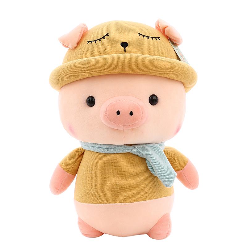 Модная 25 см кукла-свинка, милая подушка-свинка, мультяшная кукла-свинка, подарок на день рождения для дочки