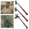 Weed Puller Tool with Ergonomic Non-Slip Handle 5 Teeth Design Easy To Clean Multifunctional Weed Remover Soil Loosening Tool