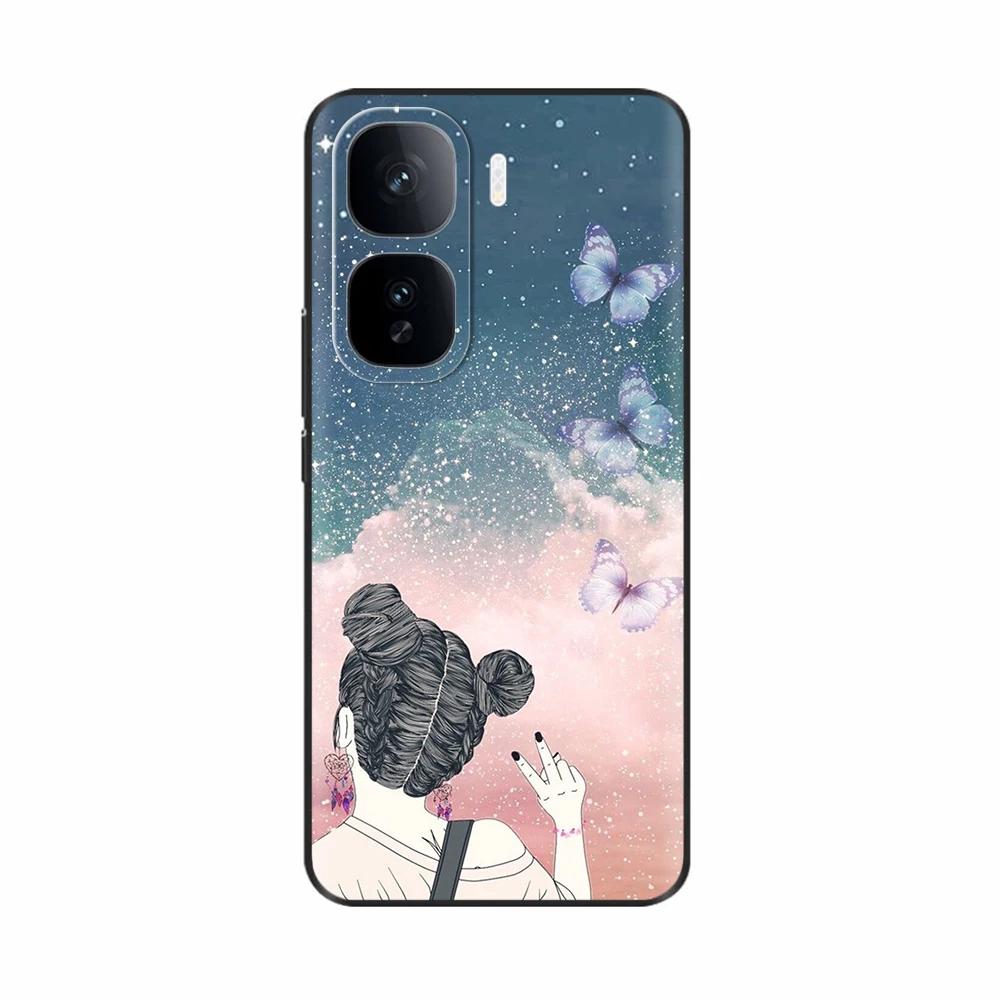 Милые Мультяшные Чехлы для Телефона VIVO iQOO Neo 10 Pro Чехол Neo10 Pro 5G Мягкий Силикон Fundas Защитная Задняя Крышка для iQOO Neo 10 Pro+