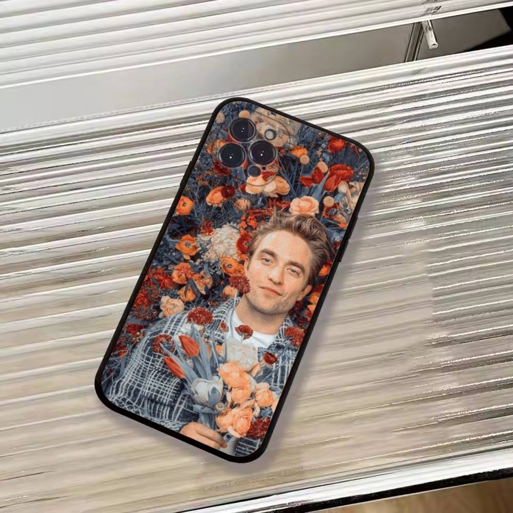 Сумерки Р-Роберт Паттинсон Чехол для телефона для iPhone 17,16,15,14,13,12,11 Plus,Pro Max,XS,Мягкий черный чехол