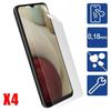Flexible Plastic Film - PROSHOP - for Samsung A12 - Anti-scratch - 9H Resistance - Pack of 4