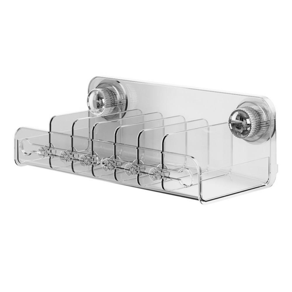 Adjustable Divider Wall Mounted Spice Organizer Hanging Bathroom Stand  Condiment