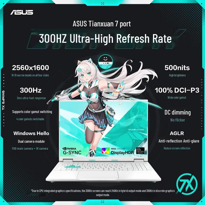 ASUS TUF Gaming A7 Pro 16-inch Gaming Laptop (CN version)