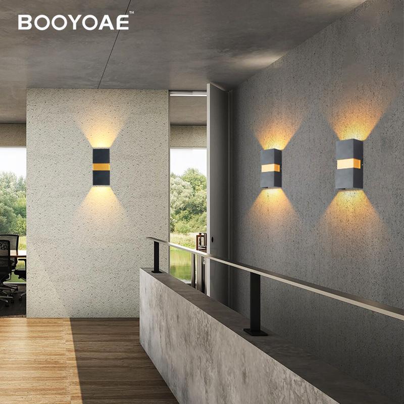 Наружное освещение светодиодный светильник для лестницы, входа, настенный светильник для сада, веранды, террасы, водонепроницаемый IP54, дверной светильник, настенное освещение