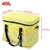 30L/40L Car Storage Insulation Bag Multi-function Car Seat Back Organizer Beverage And Food Freezing / Warming Insulation Box
